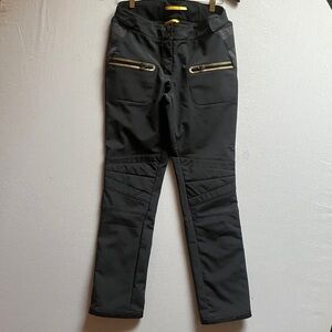 Lole Womens Black Insulated Ski Snow Pants Fleece Lined Sz M